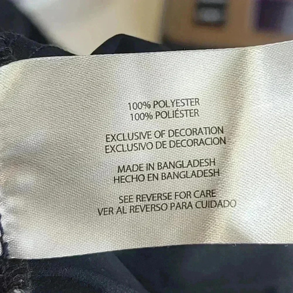 Banana Republic Black Polyester Track pants Women's S - Picture 8 of 9